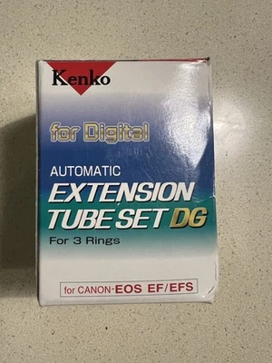 kenko for extention tube set New Boxed for 3 ring canon -eos ef/efs - Image 1 of 3
