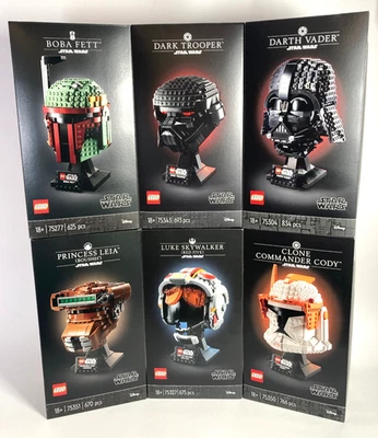 LEGO® Star Wars Helme 75276 75277 75343 75305 75306 75327 75351 75350  Neu & OVP - Bild 1 von 2