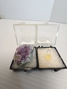  Gray/purple Smithsonite Sinaloa Mexico. Dampurite Charcas Mexico Crystal Specim - Picture 1 of 15