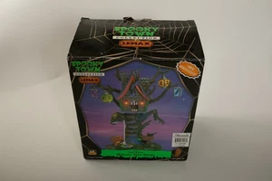 Lemax Spooky Town (UX2/JSF6) Hungry Tree House 2006 Halloween Table Accent - Picture 1 of 15
