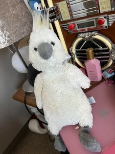 Jellycat ‘Medium Bashful Cockatoo’ Very Good Condition, Rare And Retired - Picture 1 of 7