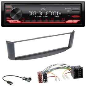 JVC Bluetooth USB DAB MP3 Autoradio für Smart ForTwo 450 grau ohne Metallschacht - Bild 1 von 8