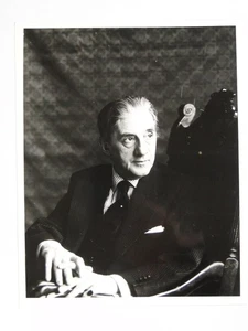 Sir John Barbirolli English Conductor Classical Music Proms c1960s VTG Photo - Picture 1 of 2