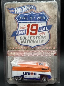 2019 Hot Wheels ORANGE VW VOLKSWAGEN BUS Union 76 19th Convention Lombard 01914/ - Picture 1 of 5