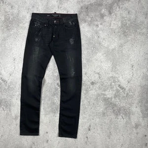 Philipp Plein Men’s “Noir Cowboy” F/W 2014 Limited Edition Denim Jeans Size 31 - Picture 1 of 13