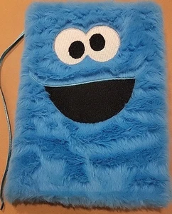 Sesamstraße Journal Krümelmonster A5 Notizbuch Plüsch Kinder Kostenloser Versand Neu - Bild 1 von 4