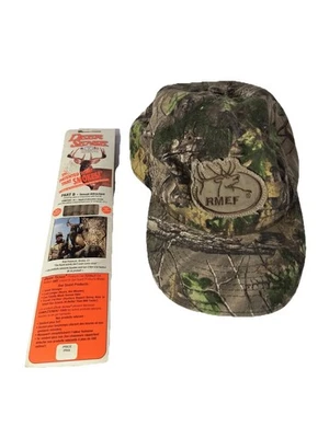 RMEF Hat Cap Adjustable Camo Deer Elk Hunting Outdoors Hunt Hunter & Deer Sense - Image 1 of 4
