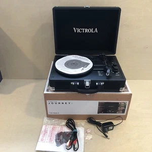 Victrola Journey+ Suitcase Record Player Turntable w Bluetooth Built-in Speakers - Bild 1 von 12