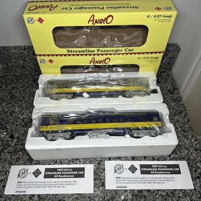 RMT 93133-2 O Alaska Streamliner Passenger Dome & Observation Car (Set of 2) - Image 1 of 4