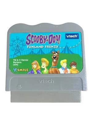 Vtech V.Smile SCOOBY DOO FUNLAND FRENZY Learning Game Cartridge - Image 1 of 2