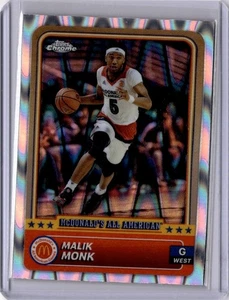 2024 Topps Topps Mcdonalds All American -  Malik Monk Wave Refractor #96 - Picture 1 of 2