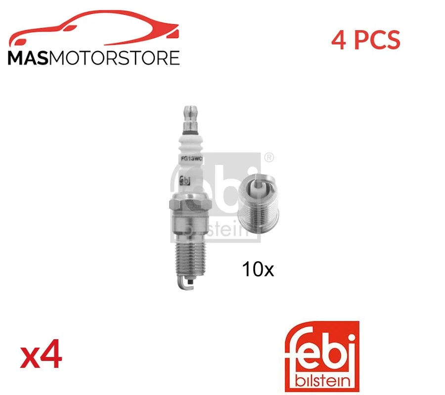 ZÜNDKERZE ZÜNDKERZEN FEBI BILSTEIN 13438 4PCS P FÜR PEUGEOT 305 II,205 I,204 - Bild 1 von 4