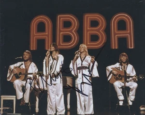 Abba Benny Anderson Bjorn Ulvaeus 8" x 10" Photo Hand Signed in 2017/19 + COA - Picture 1 of 4