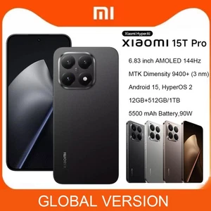 Xiaomi 15T Pro 5G Phone GLOBAL VERSION 6.83'' 144HZ Dimensity 9400+ 5500mAh 90W - Picture 1 of 26