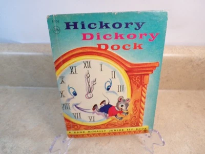 Hickory Dickory Dock Rand McNally Jr Elf HC by Helen Wing Illustated E. Corwin Foto 1 de 4