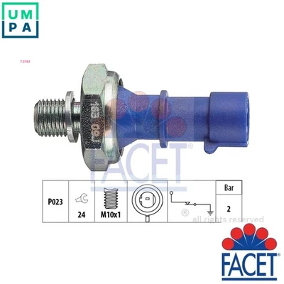 OIL PRESSURE SWITCH 7.0163 FOR ALFA ROMEO MITO GIULIETTA/Hatchback/Van  JEEP - Image 1 of 4