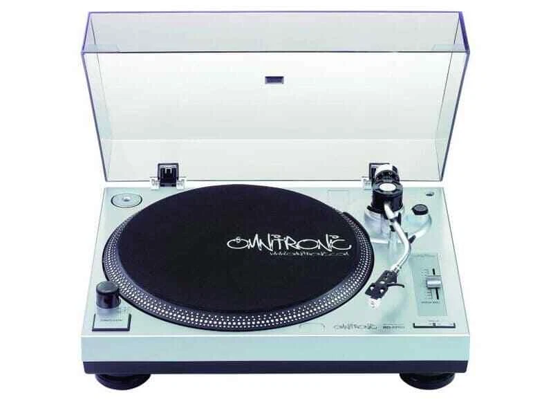 OMNITRONIC BD-1350 Plattenspieler / Turntable silber - Bild 1 von 1