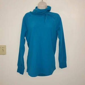 C9 by Champion Damen Medium türkis geraffter Kragen Fleecepullover - Bild 1 von 7
