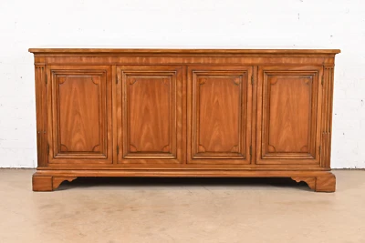 Kindel Furniture French Regency Louis Philippe Cherry Wood Sideboard - Image 1 of 4