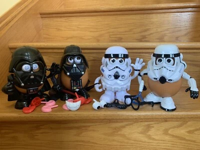 Star Wars - 2 cabezas Darth Tater Mr Potato y 2 Spudtrooper + accesorios de Hasbro Foto 1 de 4