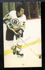BRAD PARK SIGNED PHOTO CARD AUTOGRAPH BOSTON BRUINS XA2160 - Picture 1 of 2
