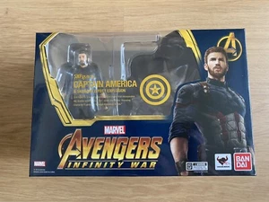 SH Figuarts Avengers Infinity War Captain America Figure MIB Brand New!! - Picture 1 of 4
