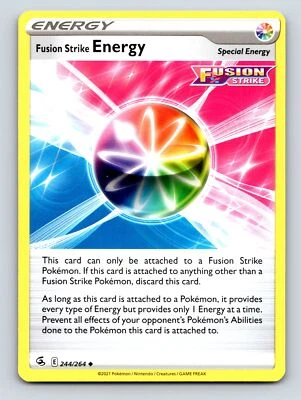 Fusion Strike Energy Special Energy Vibrant Rainbow Energy Dynamic Card - Image 1 of 4