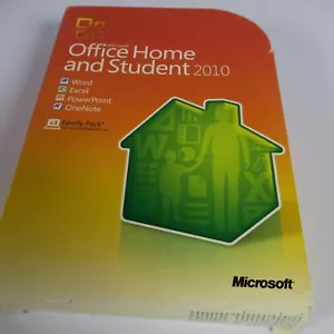 Microsoft Office Home and Student Family Pack for 3x 2010 Software for Windows - Picture 1 of 5