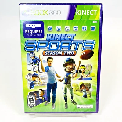 Kinect Sports: Season Two Microsoft Xbox 360 Not For Sale Variant Factory Sealed - Image 1 of 4