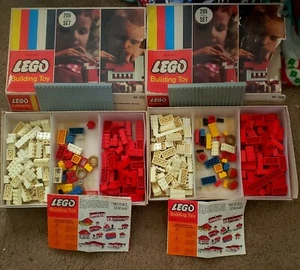 2x Lego set 205 with box and internal tray - Samsonite - Picture 1 of 1