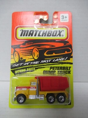 1993 Matchbox Get In The Fast Lane Peterbilt Dump Truck # 30 - Image 1 of 2