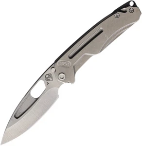 Medford Infraction Framelock Grey Titanium Folding S45VN Pocket Knife 0314TQ01TM - Picture 1 of 1