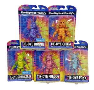 Juego de 5 figuras de acción Funko FNAF Five Nights At Freddy's Tie Dye Springtrap - Imagen 1 de 1