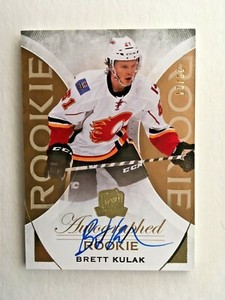 Brett Kulak 2015-16 The Cup Gold #105 RC AU Calgary Flames Canadiens Oilers /24