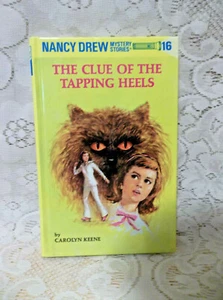 NANCY DREW BOOK "THE CLUE OF THE TAPPING HEELS" BY CAROLYN KEENE #16  HARDBACK - Picture 1 of 1