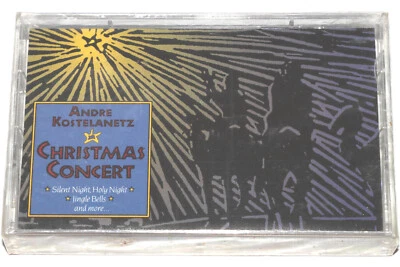 Andre Kostelanetz - Christmas Concert (Cassette Tape 1993) NEW SEALED - Image 1 of 4