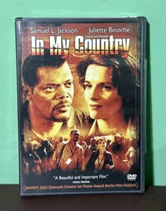 In My Country (DVD) Samuel L Jackson Juliette Bionchi New Sealed Movie - Imagen 1 de 3