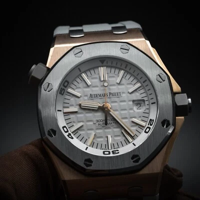 Audemars Piguet Royal Oak Offshore Japan Diver Limited Edition Rose Gold 15711OI - Image 1 of 4