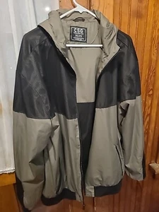 CSG Champs Sports Gear schwarz und olivgrün Jacke Herren Größe 2xl - Bild 1 von 6