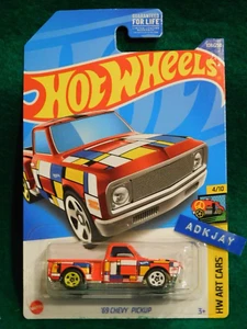 Hot Wheels ~ HW ART CARS #4/10 ~ '69 Chevy Pickup - Picture 1 of 3