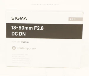 Sigma 18-50mm F2.8 DC DN Contemporary Lens, Canon RF Mount - Picture 1 of 7