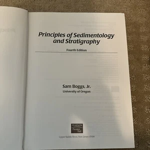 Principles of Sedimentology and Stratigraphy by Sam Boggs Jr. (2005, Trade... - Picture 1 of 4