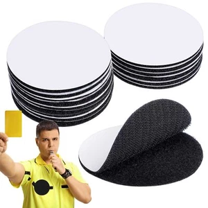 12 Pack 3 Inch Self Adhesive Hook and Loop Tape Dots Round Fasten Pad - Picture 1 of 7