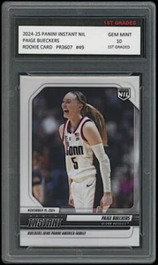 Paige Bueckers 2024-25 Panini Instant NIL 1st Graded 10 Rookie Card RC #49 - Picture 1 of 1