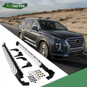 Running boards Fit for Fit for 2020-2025 Hyundai Palisade Nerf Bar Side Steps - Picture 1 of 7
