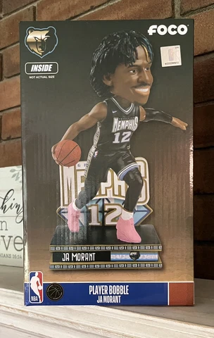 Ja Morant Memphis Grizzlies 2023 City Jersey FOCO Bobblehead LIMITED EDITION Cover