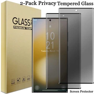 Protector de pantalla de vidrio templado para Samsung Galaxy S23/S23+/S23 FE/Ultra privacidad - Imagen 1 de 17