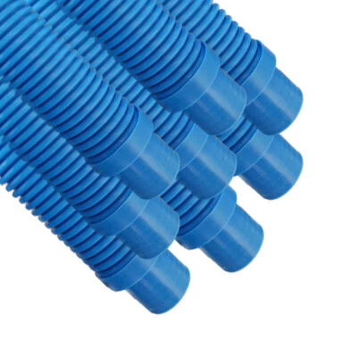 Puri Tech Pool Cleaner Hose Kreepy Krauly Barracuda G3 G4 1.5in x 4ft Blue 8 pk