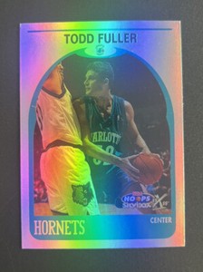 1999-00 Skybox NBA Hoops Decade Hoopla Plus Todd Fuller #82 Hornets