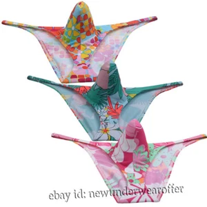 Hombres Posando Baúl Culturismo Bikini Calzoncillos Ropa Interior Fitness Calzoncillos descarados Natación - Imagen 1 de 1